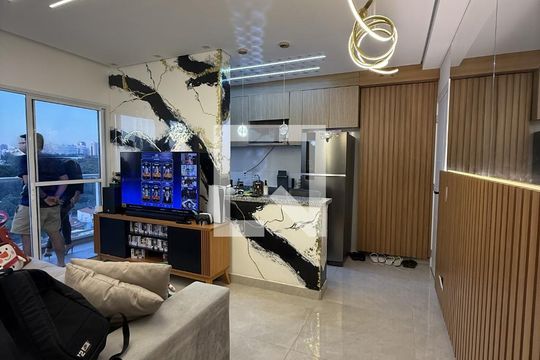 Sala de apartamento à venda com 3 quartos, 69m² em Jardim Timbauhy, Barueri