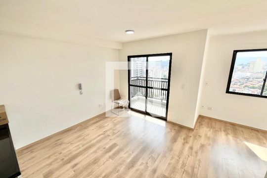 Sala/Quarto/Cozinha de kitnet/studio para alugar com 1 quarto, 31m² em Parada Inglesa, São Paulo
