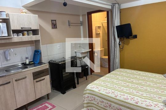 Sala/Quarto/Cozinha de kitnet/studio para alugar com 1 quarto, 40m² em Campinas, São José