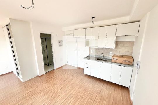 Sala/Quarto/Cozinha de kitnet/studio para alugar com 1 quarto, 31m² em Parada Inglesa, São Paulo