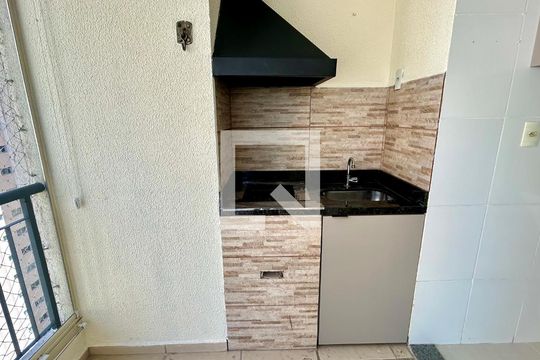 Varanda da Sala de apartamento para alugar com 3 quartos, 83m² em Jardim Zaira, Guarulhos