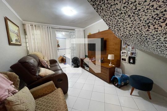 Sala de casa de condomínio à venda com 2 quartos, 89m² em Vila Pirajussara, São Paulo