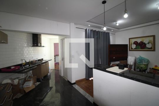 Sala / Cozinha de apartamento à venda com 2 quartos, 75m² em Santana, São Paulo