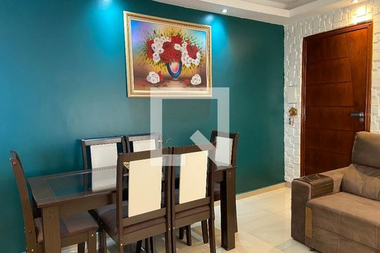 Sala de casa para alugar com 1 quarto, 68m² em Vila Nova Alba, São Paulo