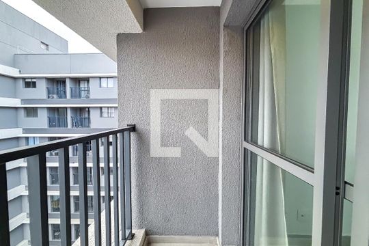 Varanda da Sala/cozinha de apartamento à venda com 1 quarto, 23m² em Pinheiros, São Paulo