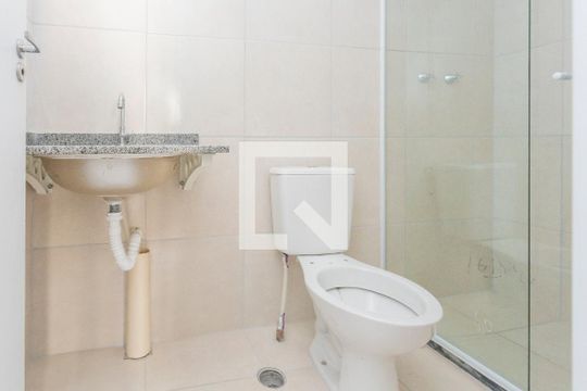 Banheiro da Suíte de apartamento para alugar com 3 quartos, 52m² em Socorro, São Paulo