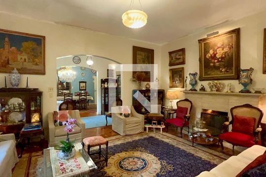 Sala de casa para alugar com 6 quartos, 575m² em Jardim Paulistano, São Paulo