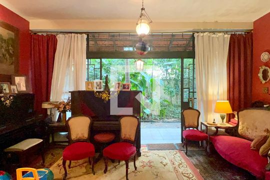 Sala de casa para alugar com 6 quartos, 575m² em Jardim Paulistano, São Paulo