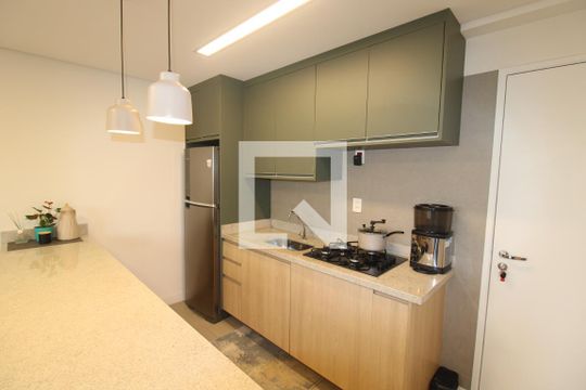 Sala / Cozinha de apartamento à venda com 1 quarto, 36m² em Lauzane Paulista, São Paulo