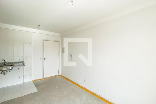 Sala/cozinha de apartamento para alugar com 2 quartos, 46m² em Chácara Tatuapé, São Paulo