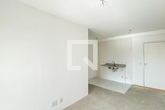Sala/cozinha de apartamento para alugar com 2 quartos, 46m² em Chácara Tatuapé, São Paulo