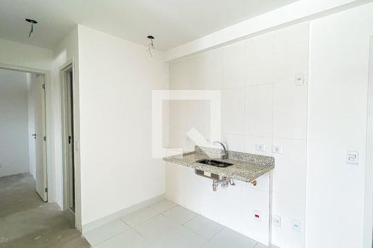 Sala/cozinha de apartamento para alugar com 2 quartos, 46m² em Chácara Tatuapé, São Paulo