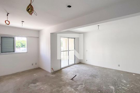 Sala/cozinha de apartamento à venda com 1 quarto, 47m² em Chácara Tatuapé, São Paulo