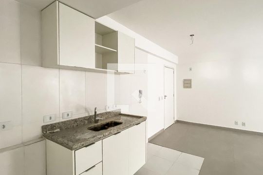 Sala/cozinha de apartamento para alugar com 1 quarto, 47m² em Chácara Tatuapé, São Paulo