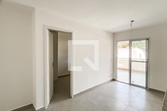 Sala /cozinha de apartamento à venda com 1 quarto, 34m² em Chácara Tatuapé, São Paulo