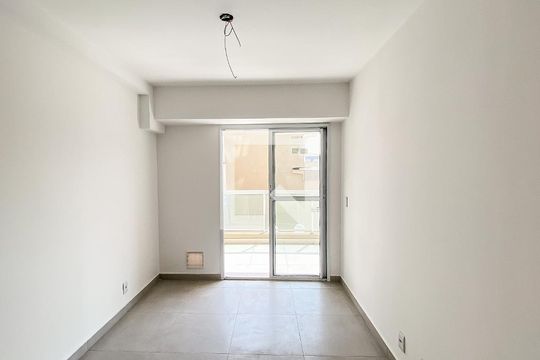 Sala/cozinha de apartamento à venda com 2 quartos, 46m² em Chácara Tatuapé, São Paulo