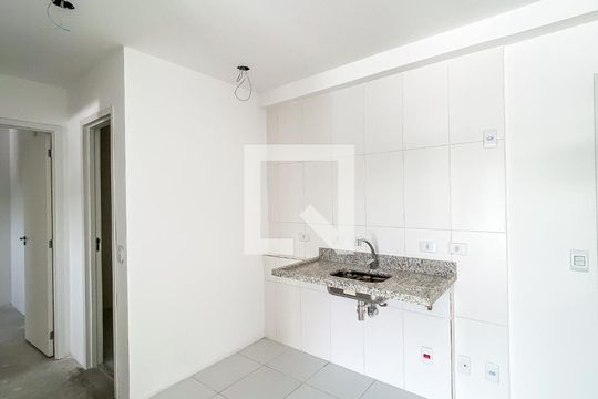 Sala/cozinha de apartamento para alugar com 2 quartos, 46m² em Chácara Tatuapé, São Paulo