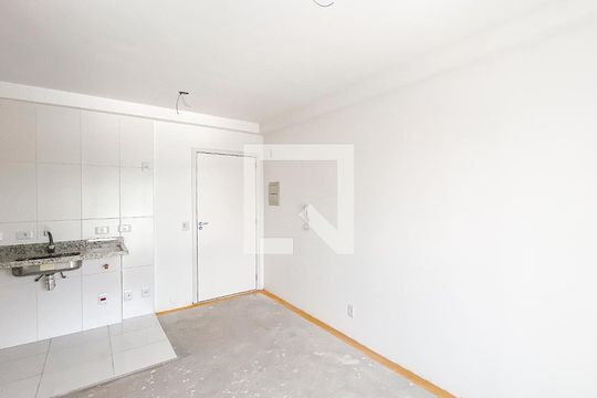 Sala/cozinha de apartamento para alugar com 2 quartos, 46m² em Chácara Tatuapé, São Paulo