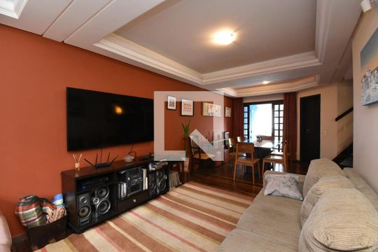 Sala de casa à venda com 5 quartos, 330m² em Vista Alegre, Curitiba