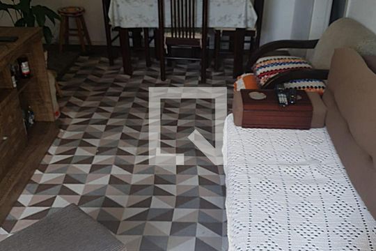 Sala de apartamento à venda com 2 quartos, 65m² em Petrópolis, Porto Alegre