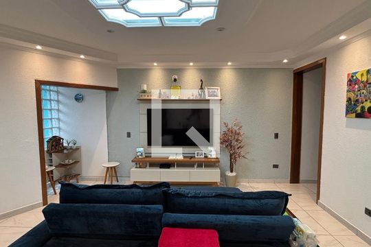 Sala de casa à venda com 3 quartos, 247m² em Parque Gerassi, Santo André