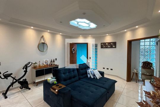 Sala de casa à venda com 3 quartos, 247m² em Parque Gerassi, Santo André
