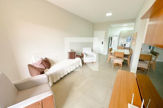 Sala de TV de apartamento para alugar com 2 quartos, 75m² em Ingleses do Rio Vermelho, Florianópolis