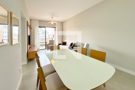 Sala de Jantar de apartamento para alugar com 2 quartos, 75m² em Ingleses do Rio Vermelho, Florianópolis