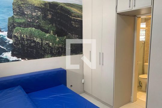 Suite de apartamento para alugar com 1 quarto, 56m² em Boqueirão, Santos