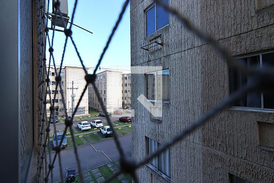 Vista da Sala de apartamento à venda com 2 quartos, 40m² em Sarandi, Porto Alegre