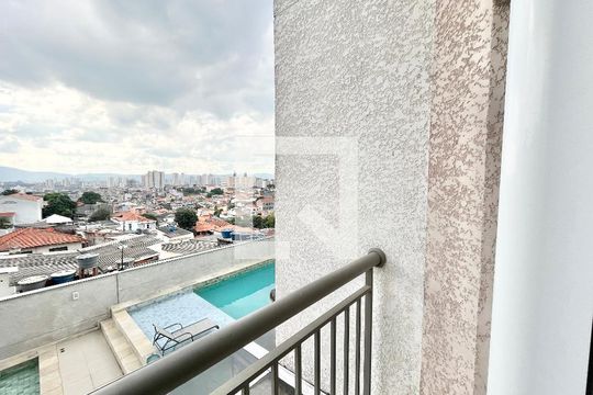 Varanda da Sala de apartamento para alugar com 2 quartos, 38m² em Imirim, São Paulo