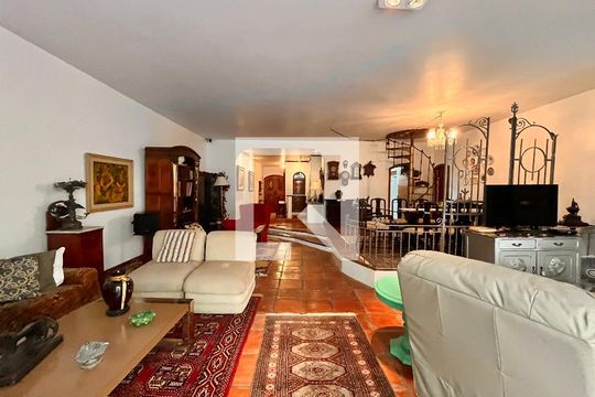 Sala de apartamento à venda com 4 quartos, 205m² em Leblon, Rio de Janeiro