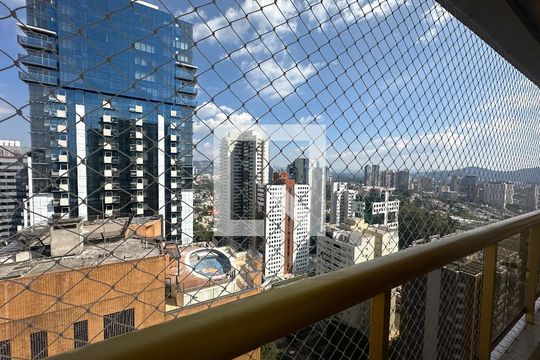 Varanda da Sala de apartamento para alugar com 3 quartos, 107m² em Alphaville Industrial, Barueri