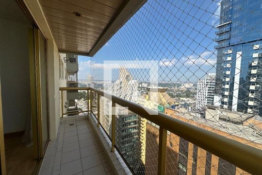 Varanda da Sala de apartamento para alugar com 3 quartos, 107m² em Alphaville Industrial, Barueri