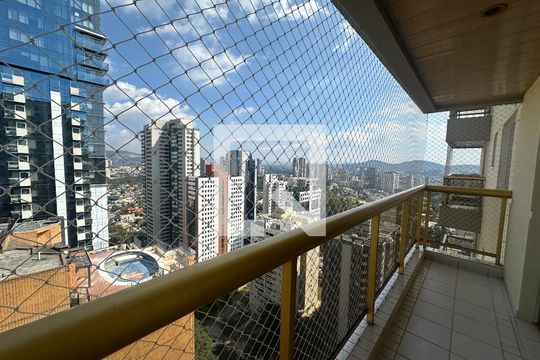 Varanda da Sala de apartamento para alugar com 3 quartos, 107m² em Alphaville Industrial, Barueri