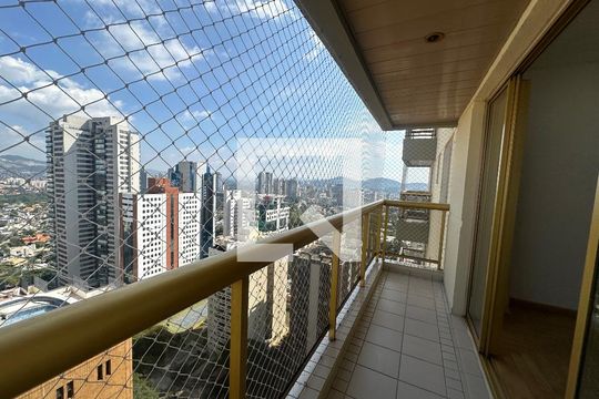Varanda da Sala de apartamento para alugar com 3 quartos, 107m² em Alphaville Industrial, Barueri