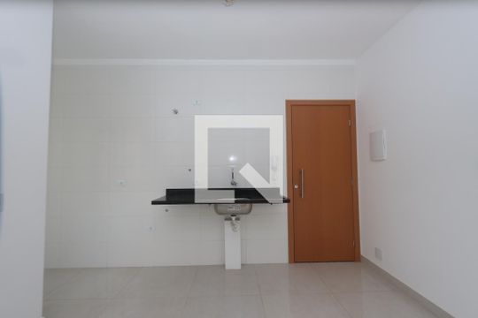 Sala e Cozinha de apartamento à venda com 2 quartos, 58m² em Vila Alpina, São Paulo