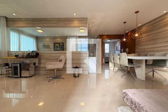 Sala de apartamento à venda com 4 quartos, 270m² em Cidade Nova, Belo Horizonte