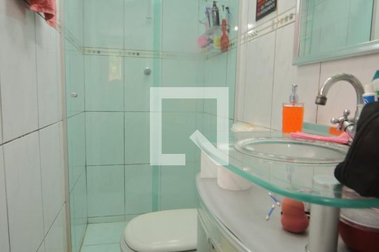 Banheiro da Suíte  de apartamento à venda com 3 quartos, 78m² em Demarchi, São Bernardo do Campo