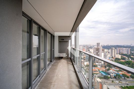 Varanda de kitnet/studio à venda com 1 quarto, 46m² em Butantã, São Paulo