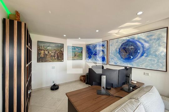 Sala  de apartamento à venda com 3 quartos, 148m² em Santo Amaro, São Paulo