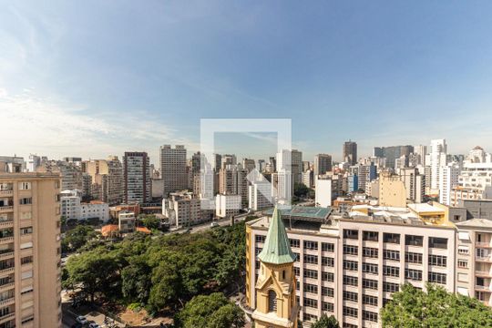Vista da Sala de apartamento à venda com 4 quartos, 390m² em Santa Cecilia, São Paulo