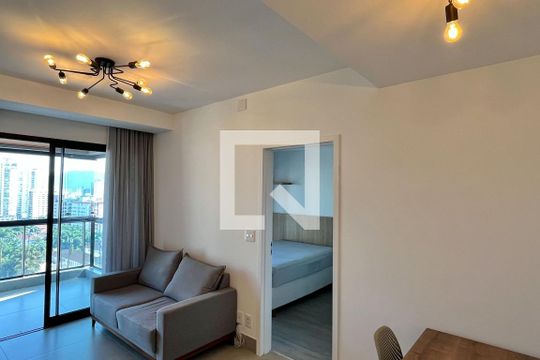 Apartamento para alugar com 1 quarto, 54m² em Boqueirão, Santos