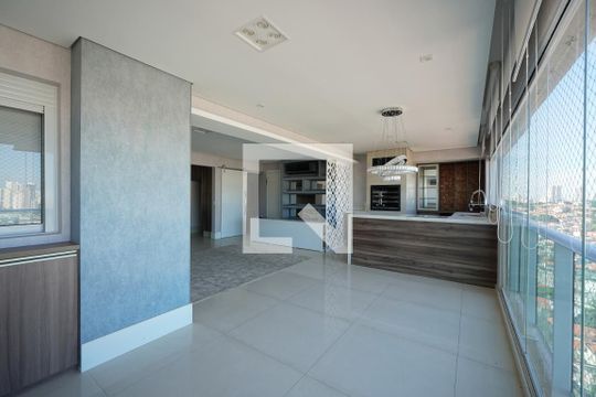 Varanda gourmet de apartamento à venda com 3 quartos, 130m² em Jardim da Gloria, São Paulo