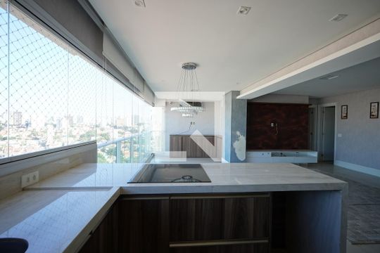 Varanda gourmet de apartamento à venda com 3 quartos, 130m² em Jardim da Gloria, São Paulo