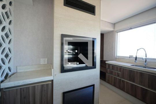Varanda gourmet de apartamento à venda com 3 quartos, 130m² em Jardim da Gloria, São Paulo