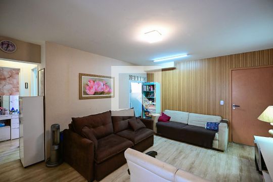 Sala de apartamento para alugar com 3 quartos, 112m² em Parque Assuncao, Taboão da Serra