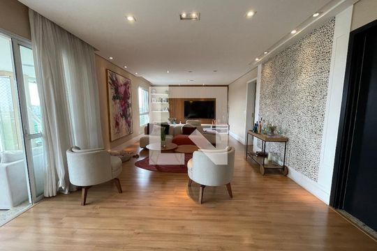 Sala de apartamento à venda com 3 quartos, 186m² em Rio Pequeno, São Paulo