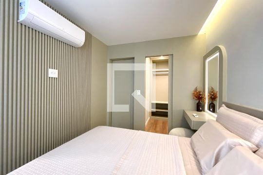 Suite 1 de apartamento à venda com 3 quartos, 73m² em Santa Efigênia, Belo Horizonte