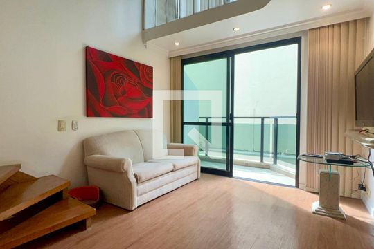 Sala de apartamento para alugar com 1 quarto, 72m² em Paraíso, São Paulo